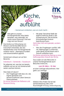 Kirche die aufblüht